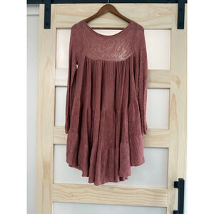 Free People Pink Mini Dress